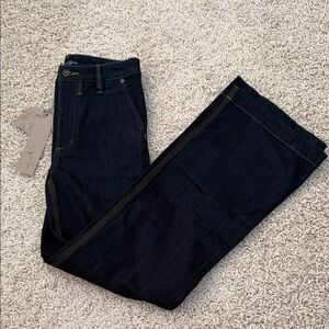 Max Azria Dark Blue Denim Jeans size 27 - NWT